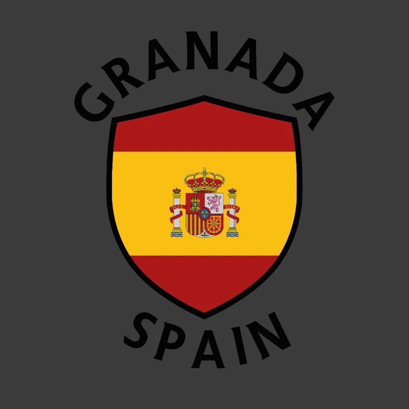 Granada-Spanien-Schild