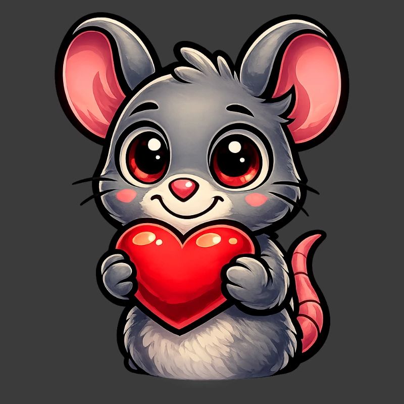 Herzliche Maus 