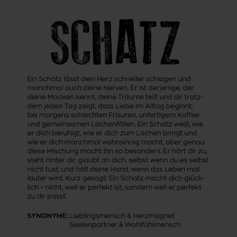 Schatz Definition