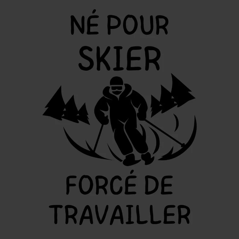 Skifahrer