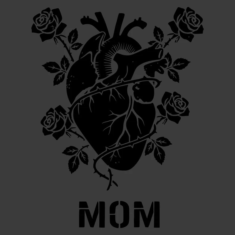 Anatomisches Herz Rosen MOM