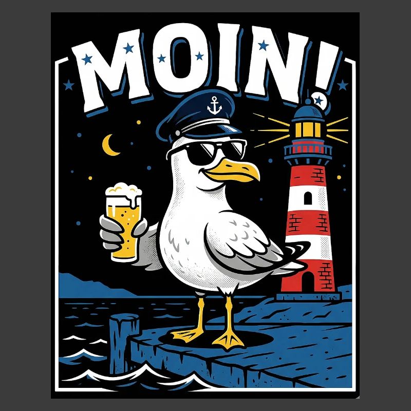Küste Kneipe Möwe Bier