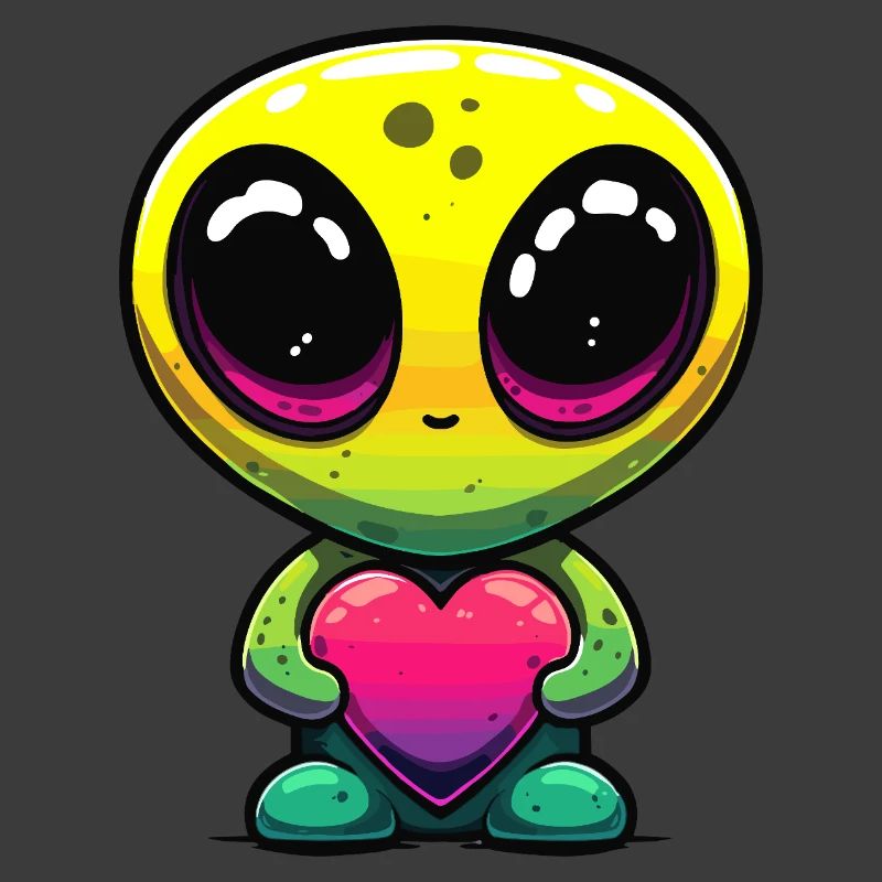 Kawaii Regenbogen Herzfreund