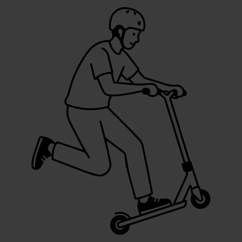 Trottinette cascade