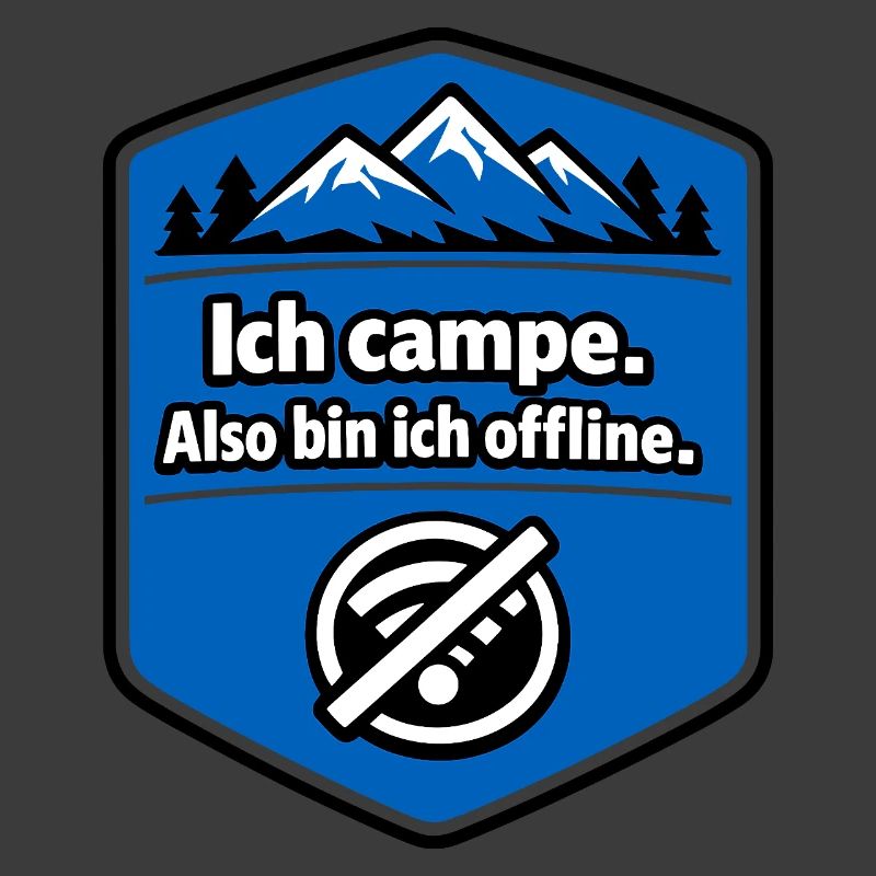Camping - ich bin offline