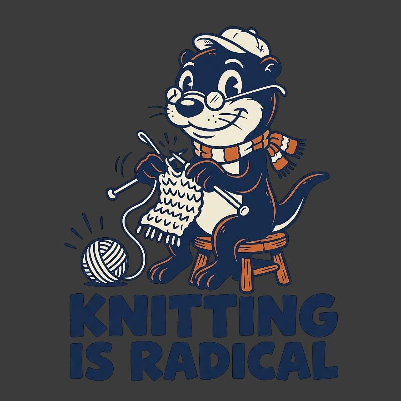 Radical Knitting Otter