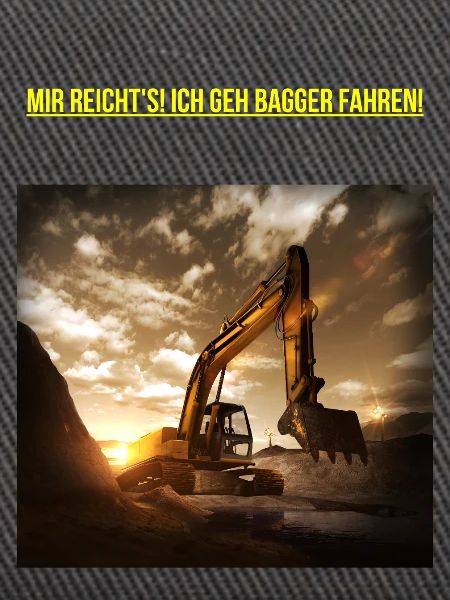 Mir reicht's!