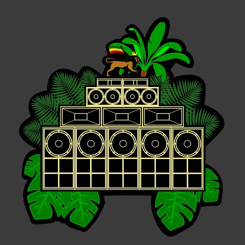Soundsystem im Busch
