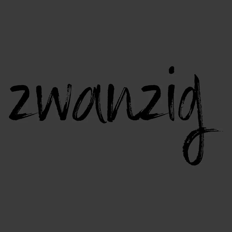 20 zwanzig 20. Geburtstag Geschenk