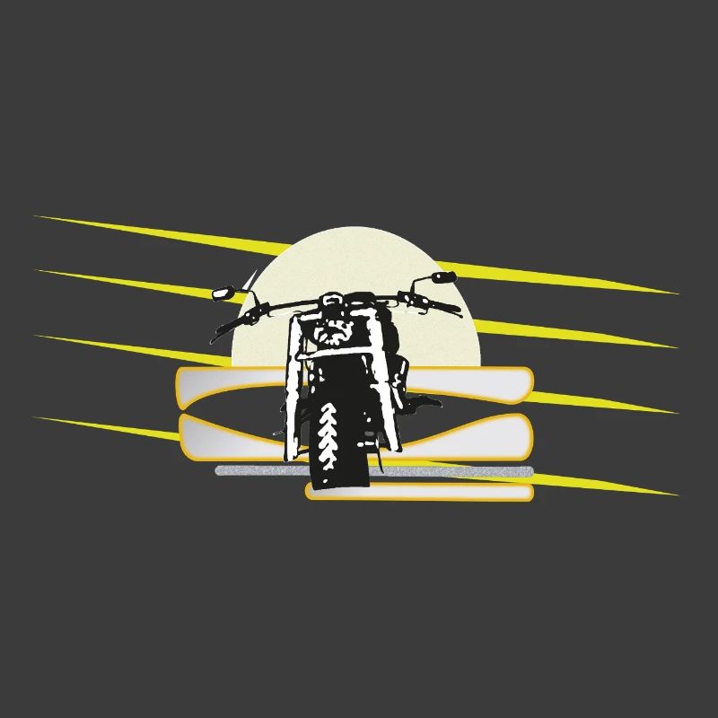 Motorrad Chopper