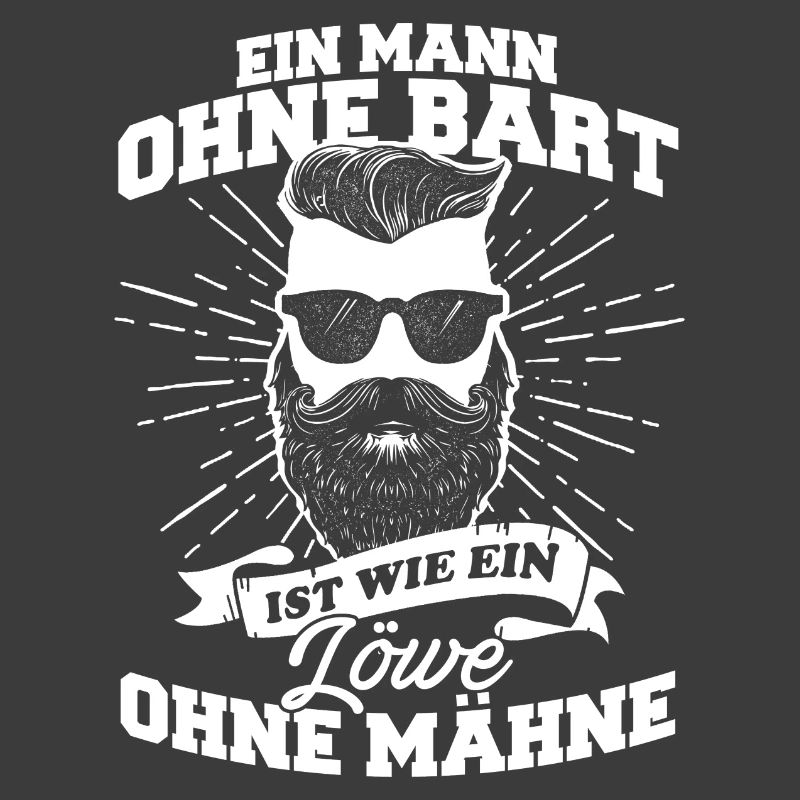 Mann Bart Löwe Vollbart