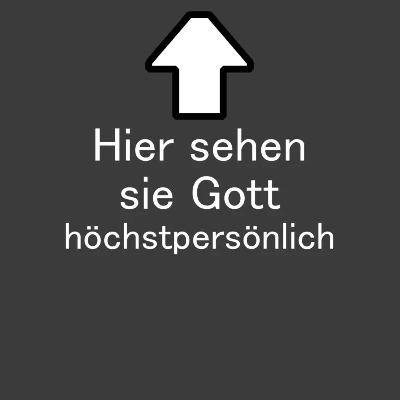 ICH BIN GOTT