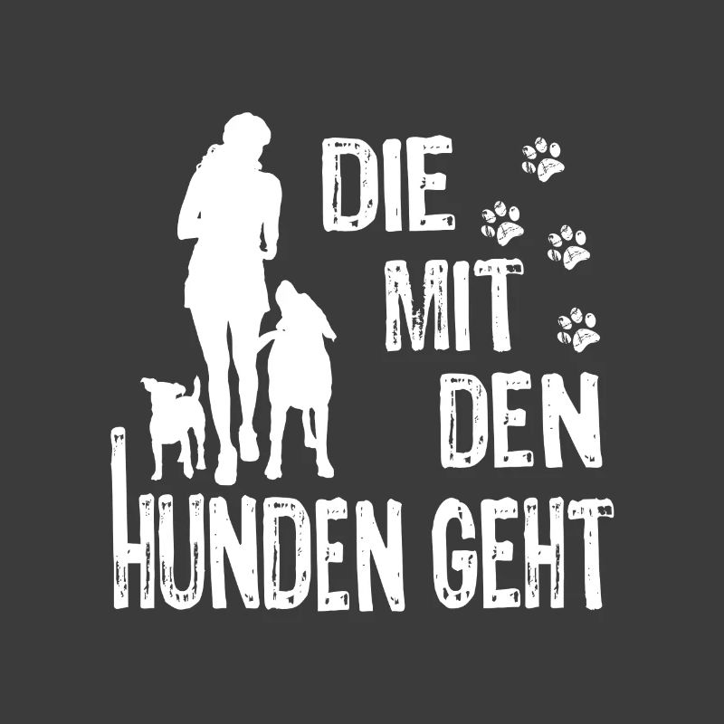Hunden geht - Frau