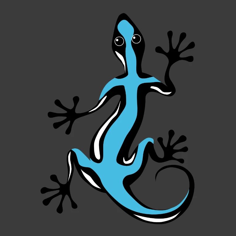 Blauer Gecko