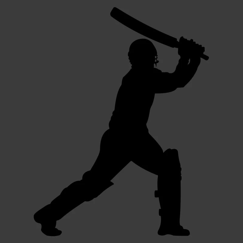 Cricket-Schattenbild