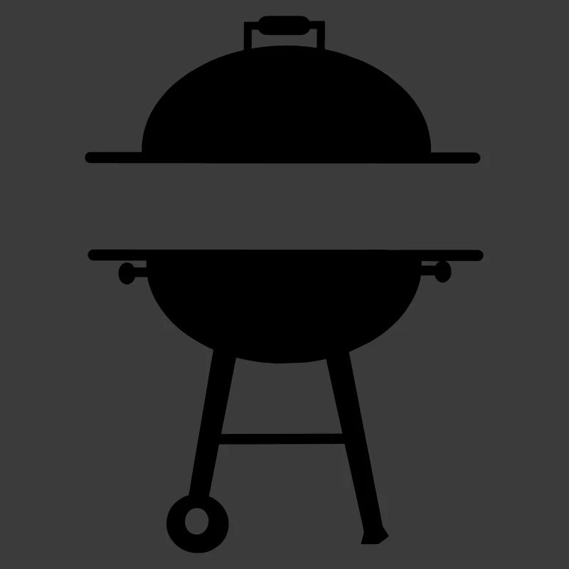 BBQ monogram emblem