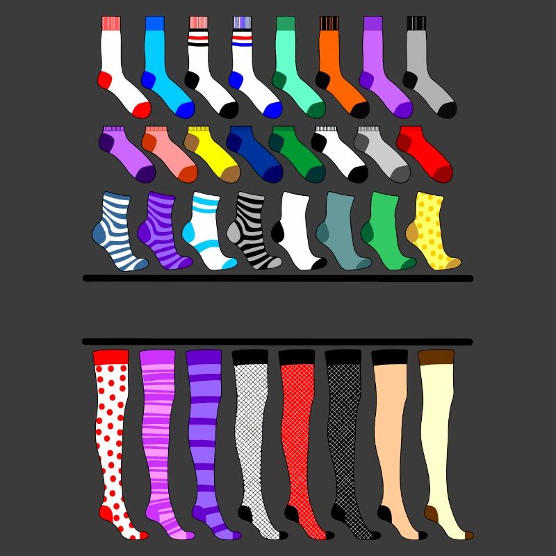 Socken, Strümpfe, Strumpfhosen Logo