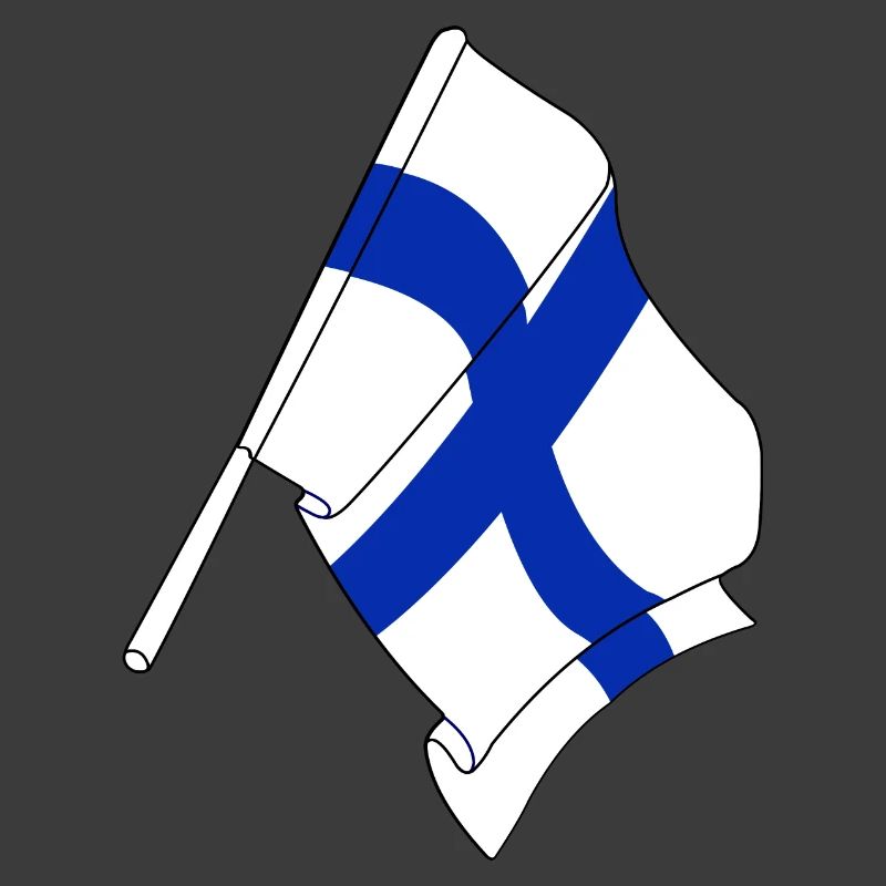 Flagge von Finnland