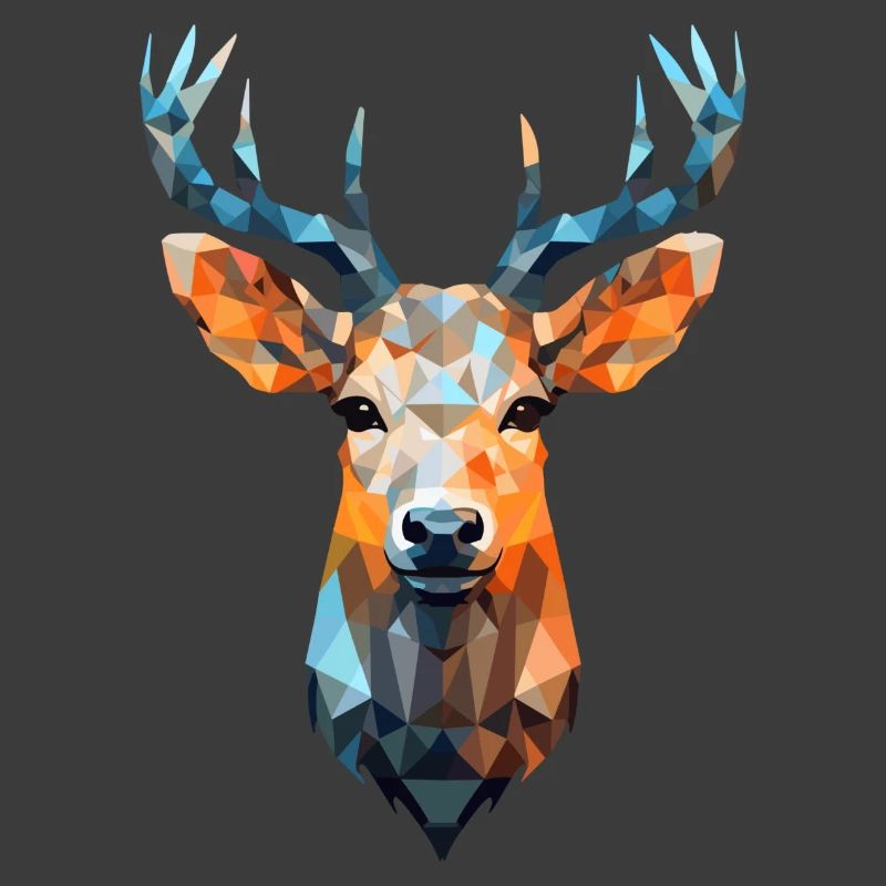 Deer Roe Deer Polygon Roe Deer Deer