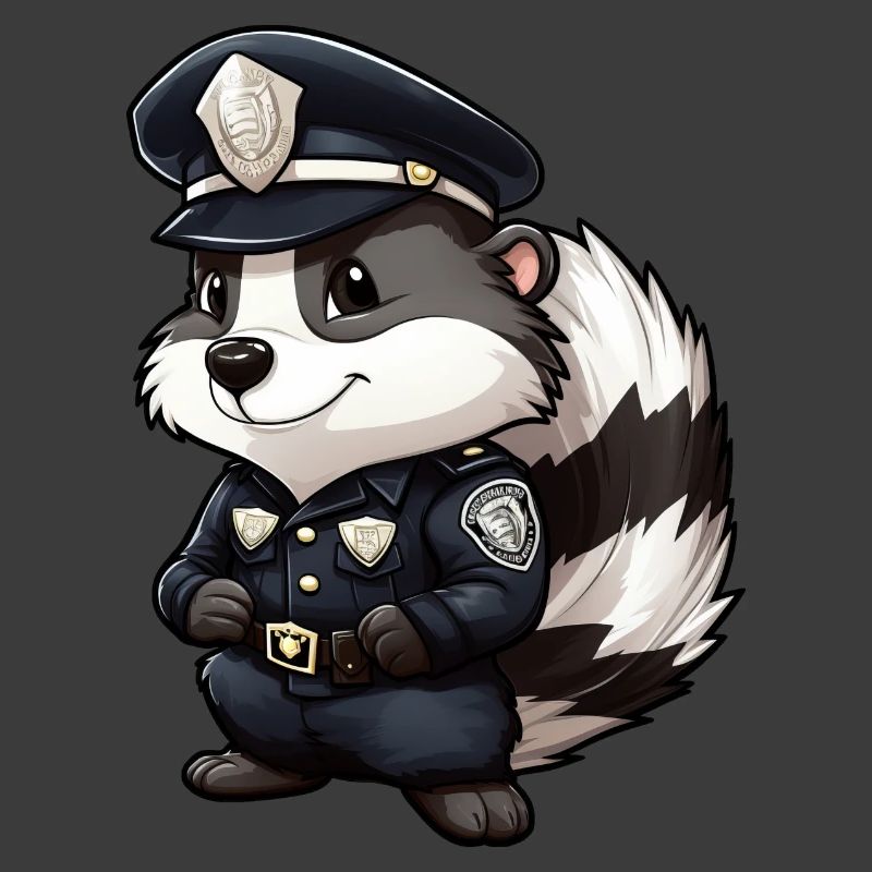 Stinktier Polizei