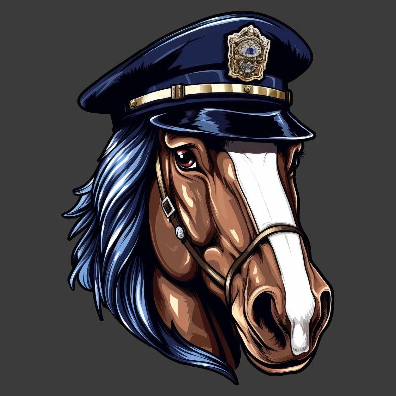 Pferde Polizist