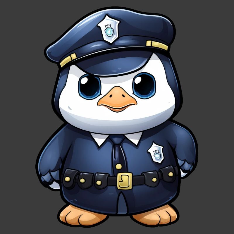 Pinguin Polizei