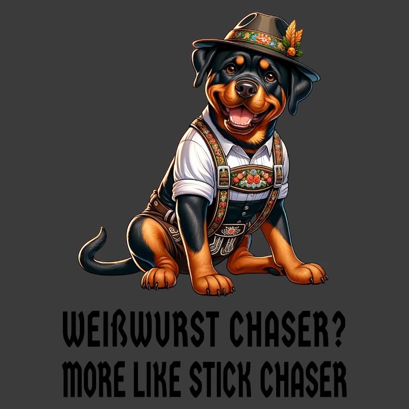 Rottweiler Weißwurst Design