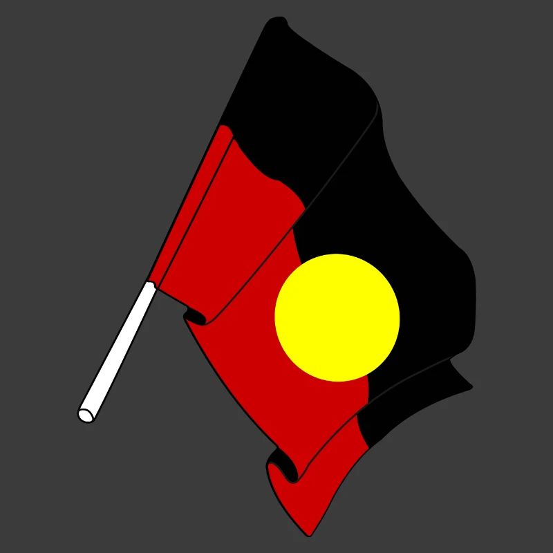 Flagge der Aborigines