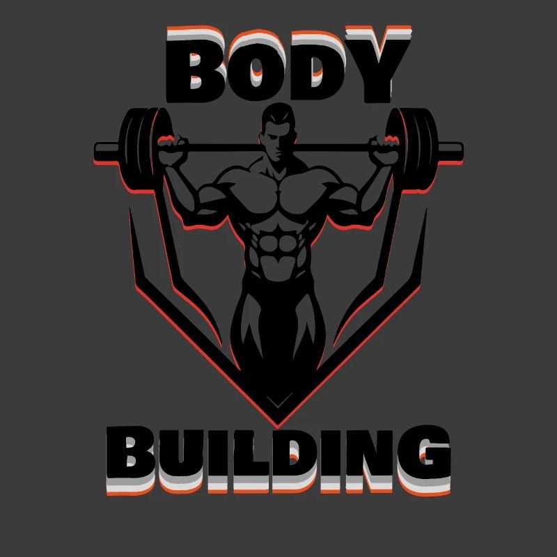 Bodybuilding dark design