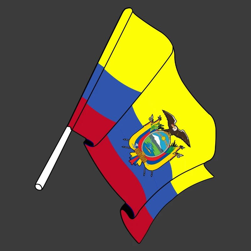 Flagge Ecuador