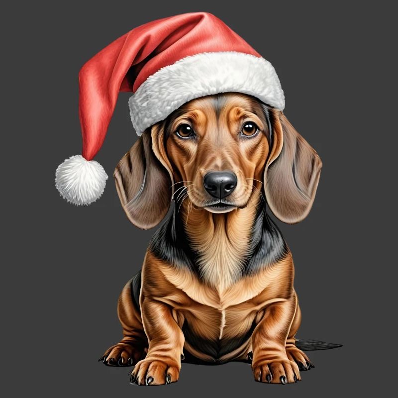 Dackel Weihnachtshund