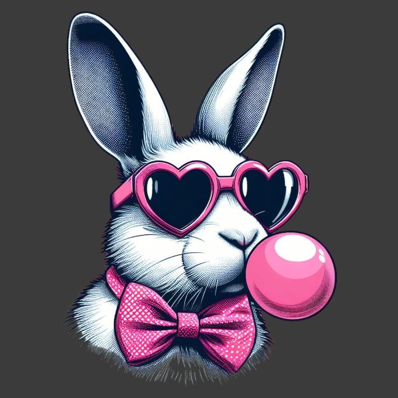 SSW31 Bunny mit Kaugummi