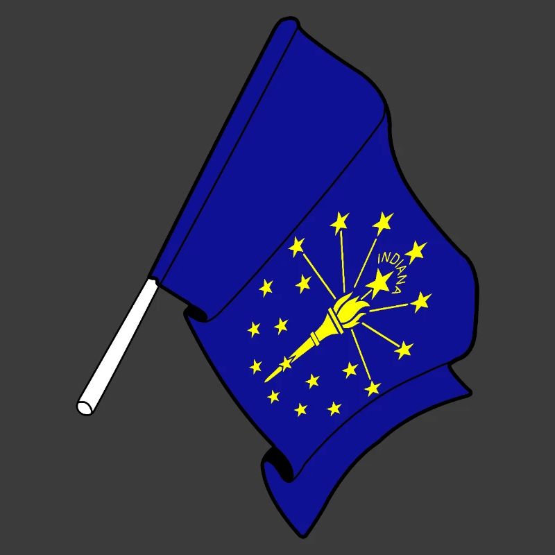 Indiana Flagge