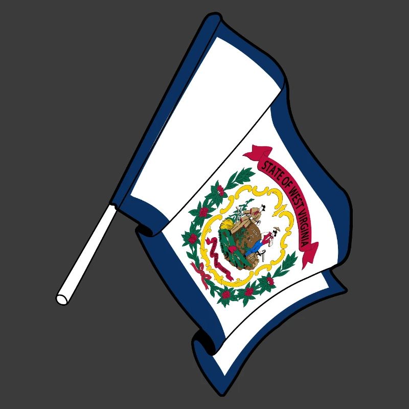 Flagge von West Virginia