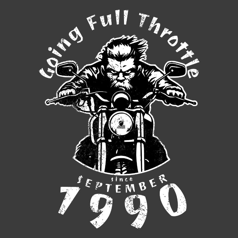 35. Geburtstag Going Full Throttle Since 09/1990