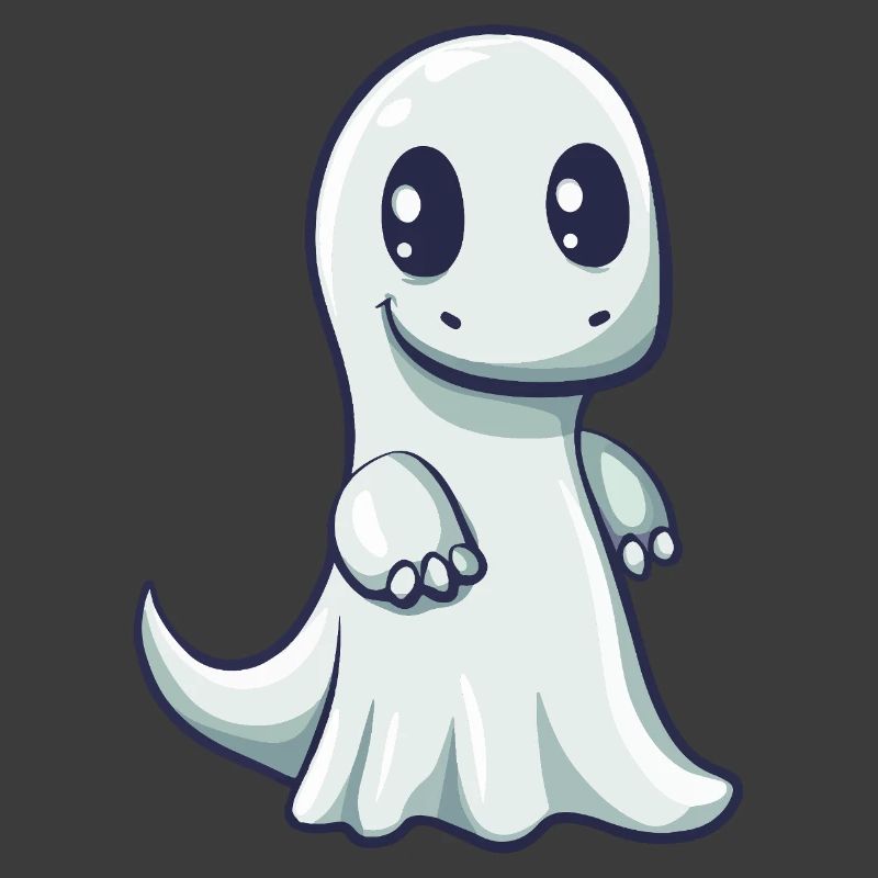 Dinosaurier brontosaurus Halloween Geist