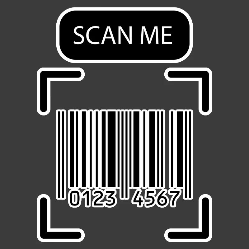 SCAN ME code-barres Funny Design