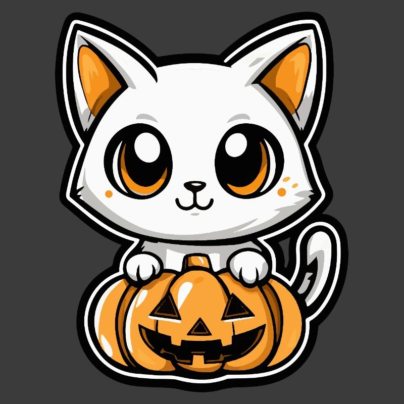 Cat Halloween Cat Comic