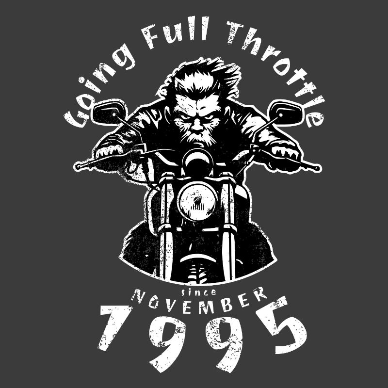 30. Geburtstag Going Full Throttle Since 11/1995