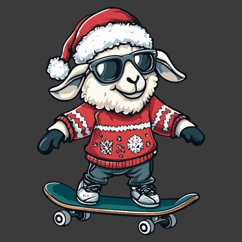 Mouton Noël Drôle