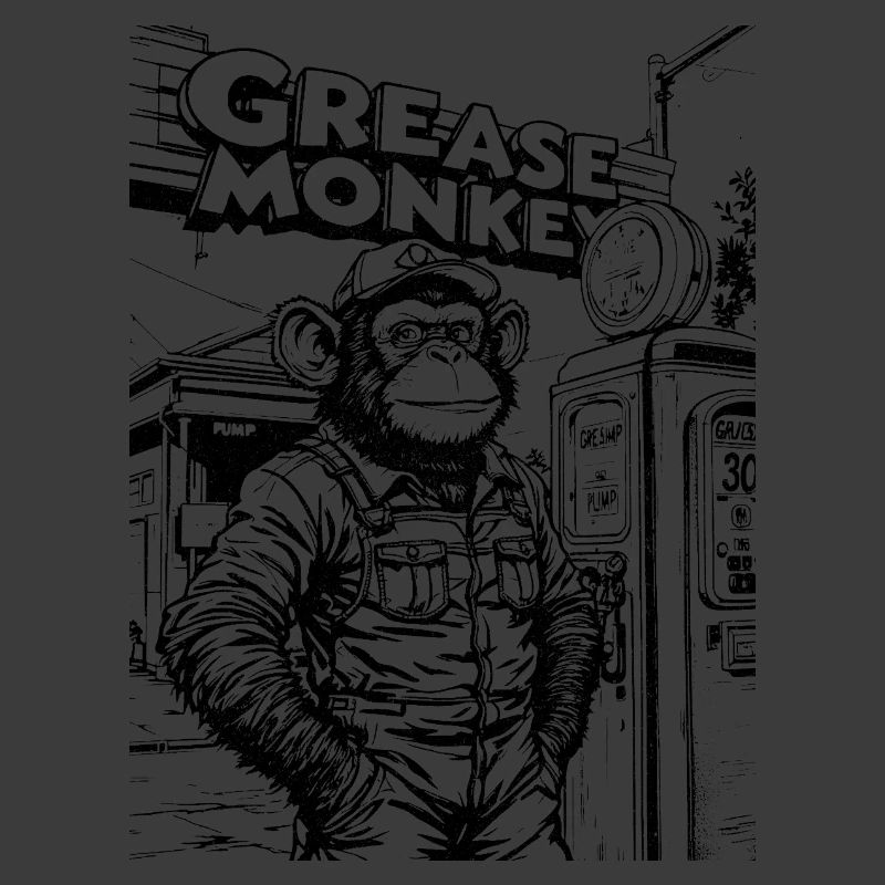 GreaseMonkey Line Art