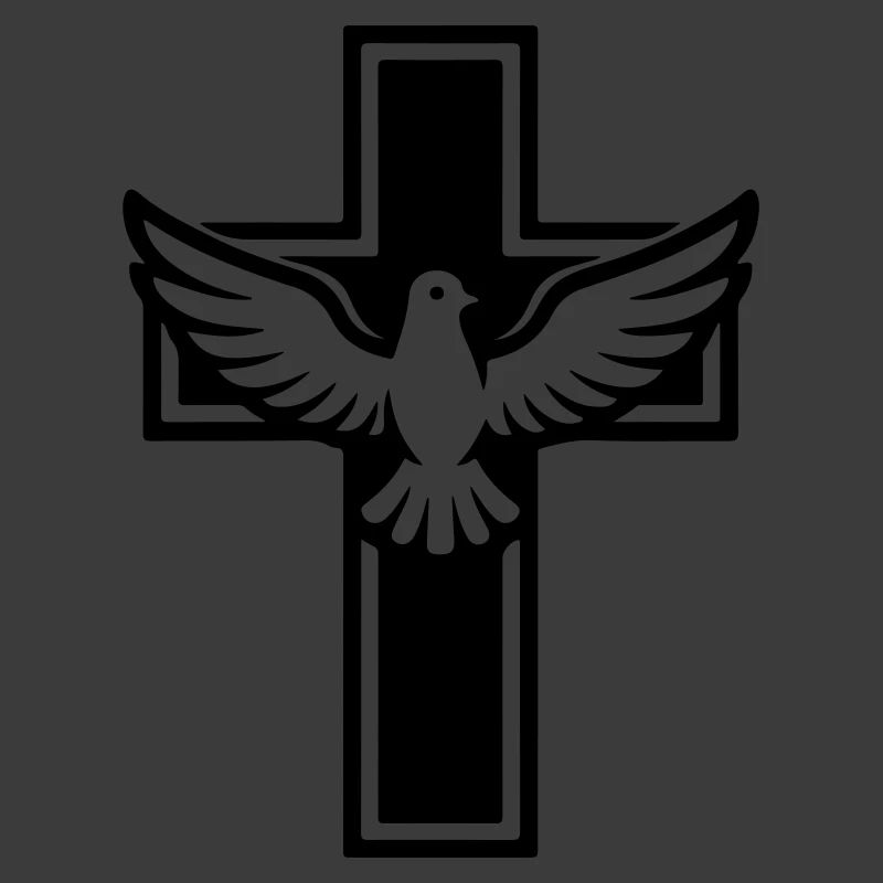 Kreuz Taube Christlich
