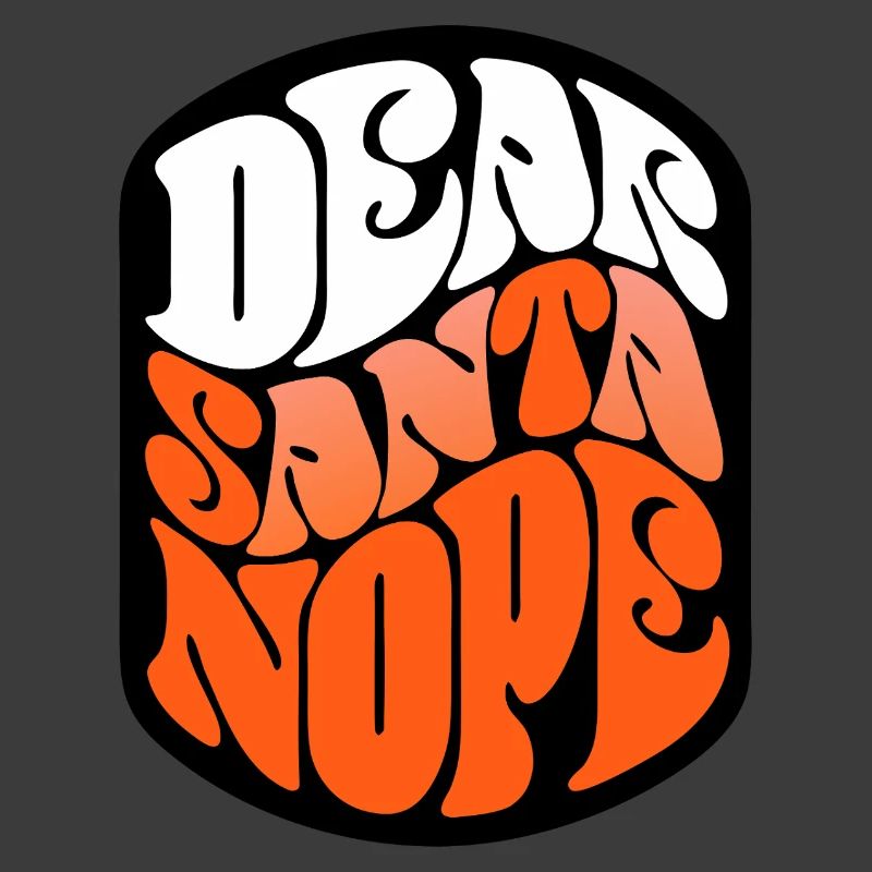 Santa Nope Psychedelic Glow