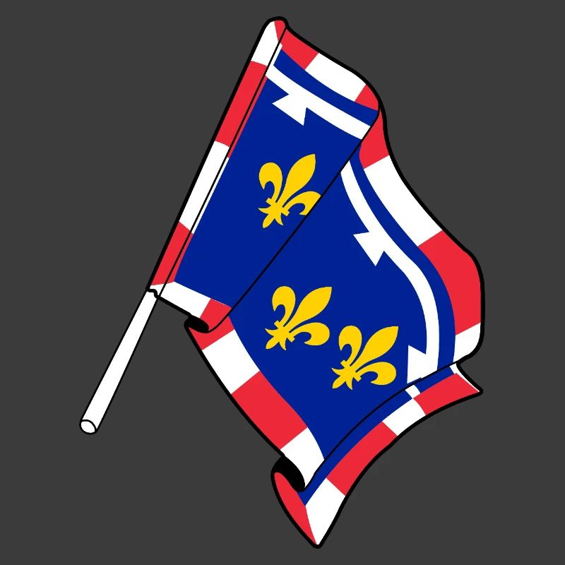 Flagge Centre-Val de Loire