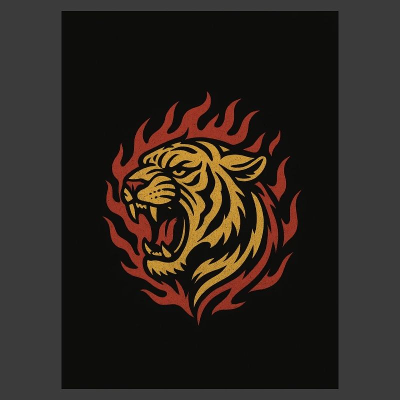 Tigerflamme Feuerkranz