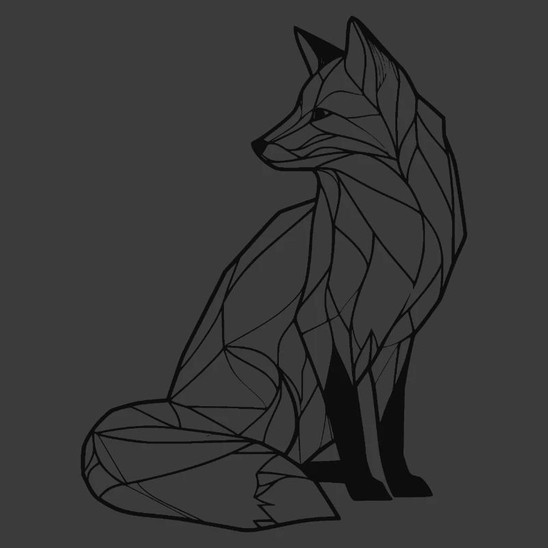 eleganter Fuchs