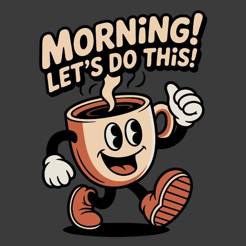 Morgen Kaffee Motivation