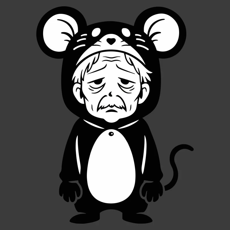Karnevalsmuffel Maus