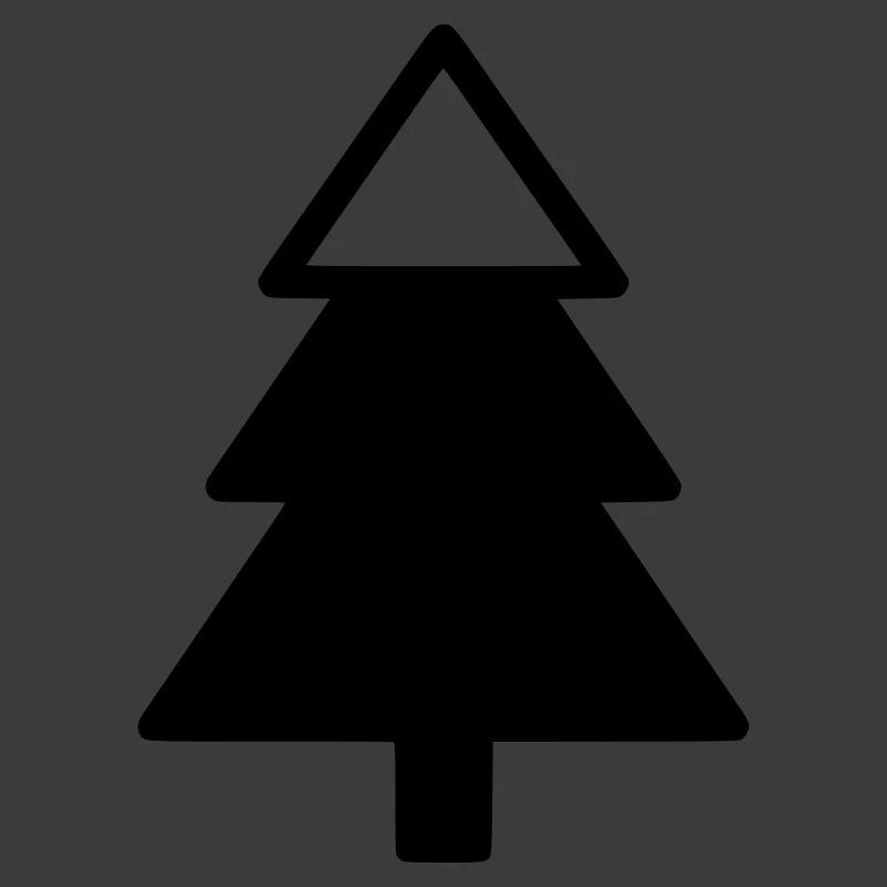 Fir Tree Forest Silhouette