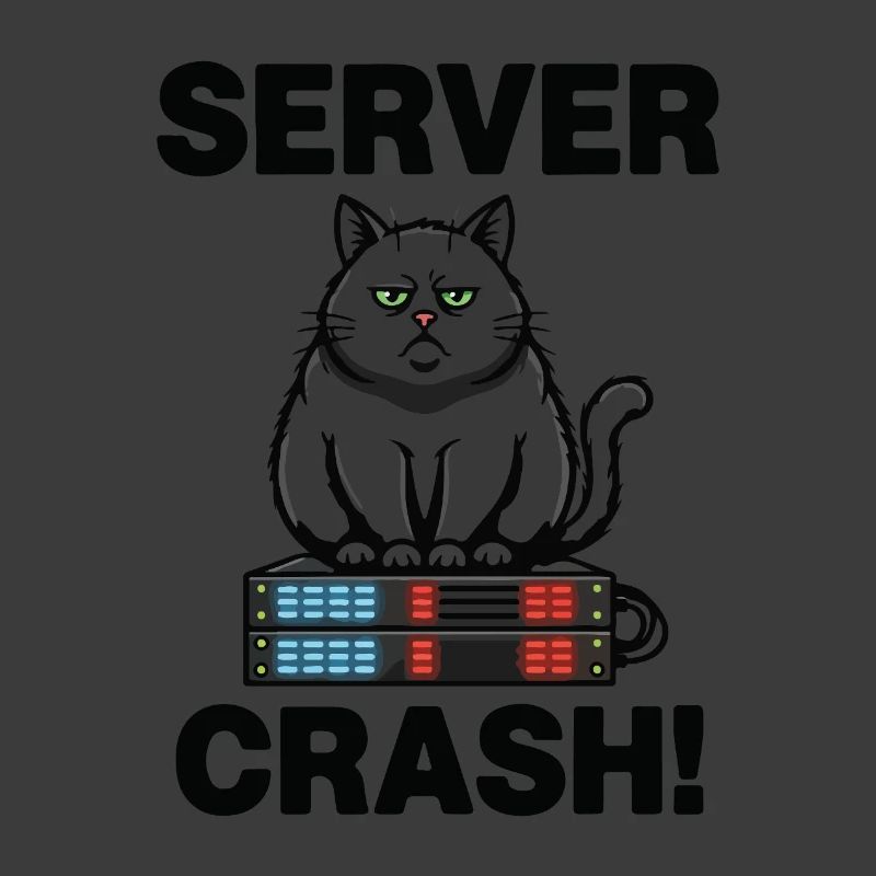 Serverabsturz Chat-Computer-Humor